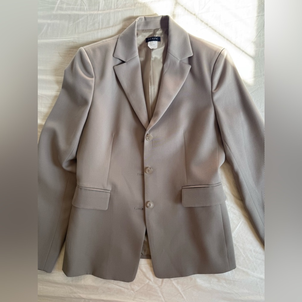 J. Crew Japan Made Tan Wool Blazer Size 6